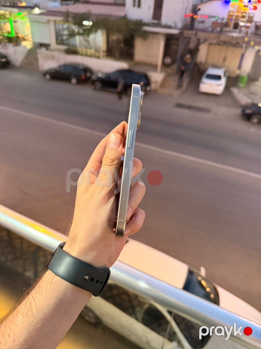 Apple iPhone 15 Pro White Titanium 128GB/8GB — Smartfonlar, Bakı (4)