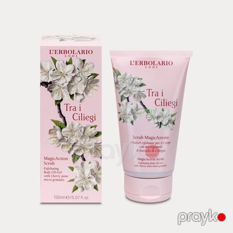 Bədən üçün skrab L'Erbolario MagicAction Tra i Ciliegi 150 ml — Bakı