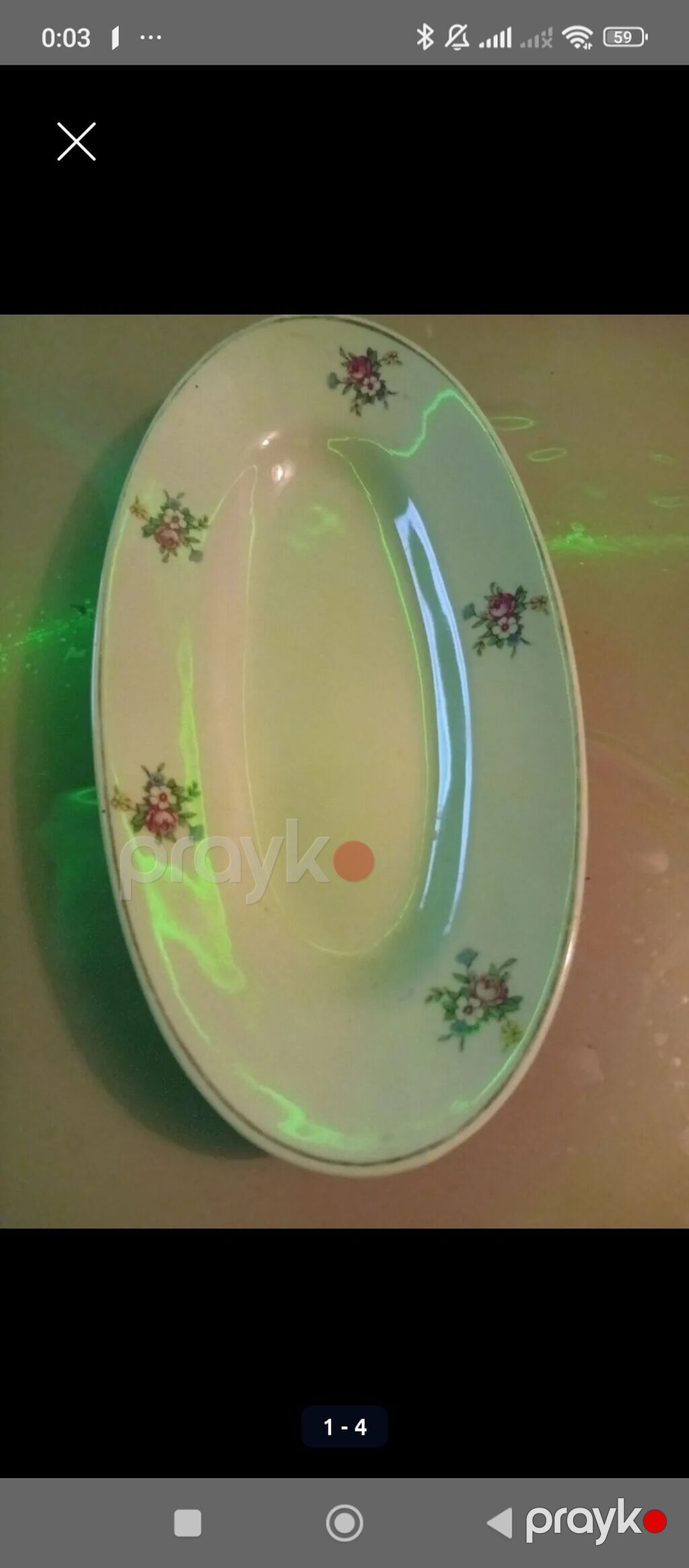 Porselen oval sos/servis qabı - Material: porselen - Forma: oval — Süfrə qabı, Bakı (2)