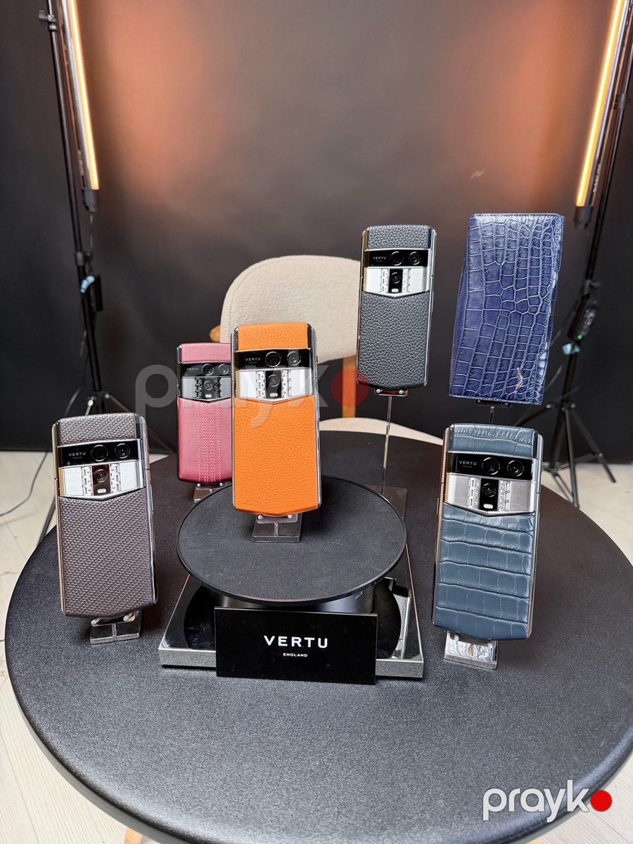 Exclusive Vertu Agent Q Blue Alligator 2025 — Smartfonlar, Bakı (3)