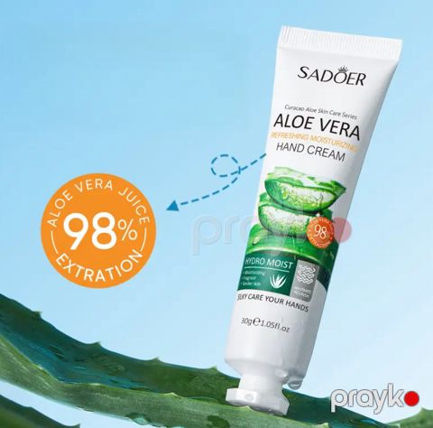 Əl kremi Sadoer Aloe Vera Refreshing Moisturizing 30 q — Bakı