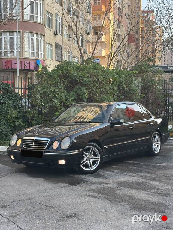 Mercedes E 240, 2.4 L, 2000 il, 356 000 km — Avtomobillər, Bakı (3)