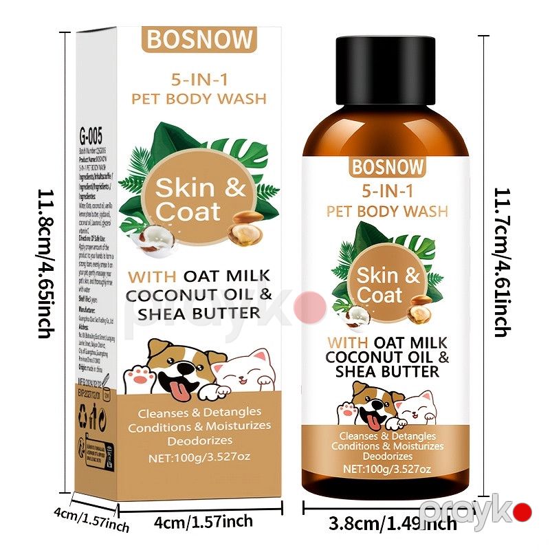 İtləri yumaq üçün gel Bosnow 5 in 1, 100 g — Mallar, Bakı (2)