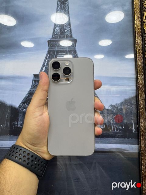 Apple iPhone 15 Pro Max Natural Titanium 256GB/8GB — Bakı