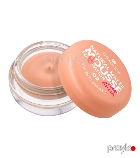 Tonal krem-muss Essence Natural Matte Mousse 02 16 q — Bakı