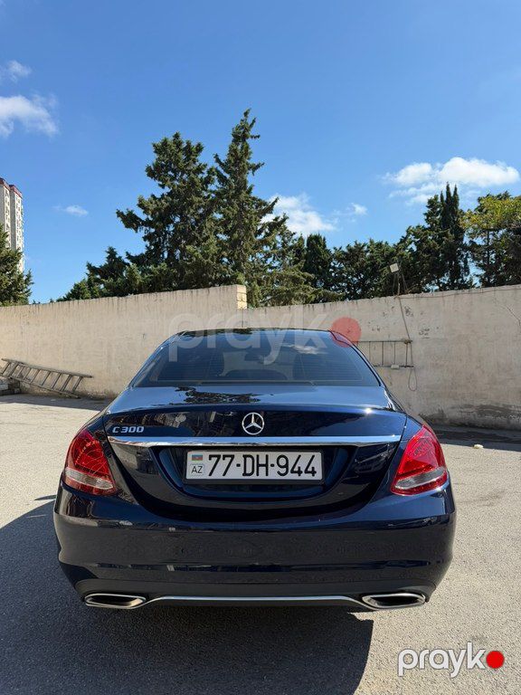 Mercedes C 300 4MATIC, 2.0 L, 2016 il, 185 000 km — Avtomobillər, Bakı (2)