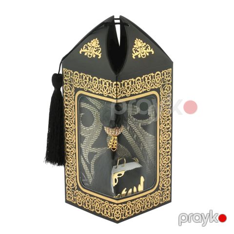 Dini hədiyyə Quran, təsbeh, namaz xalçası dəsti, 22×8 sm — Bakı