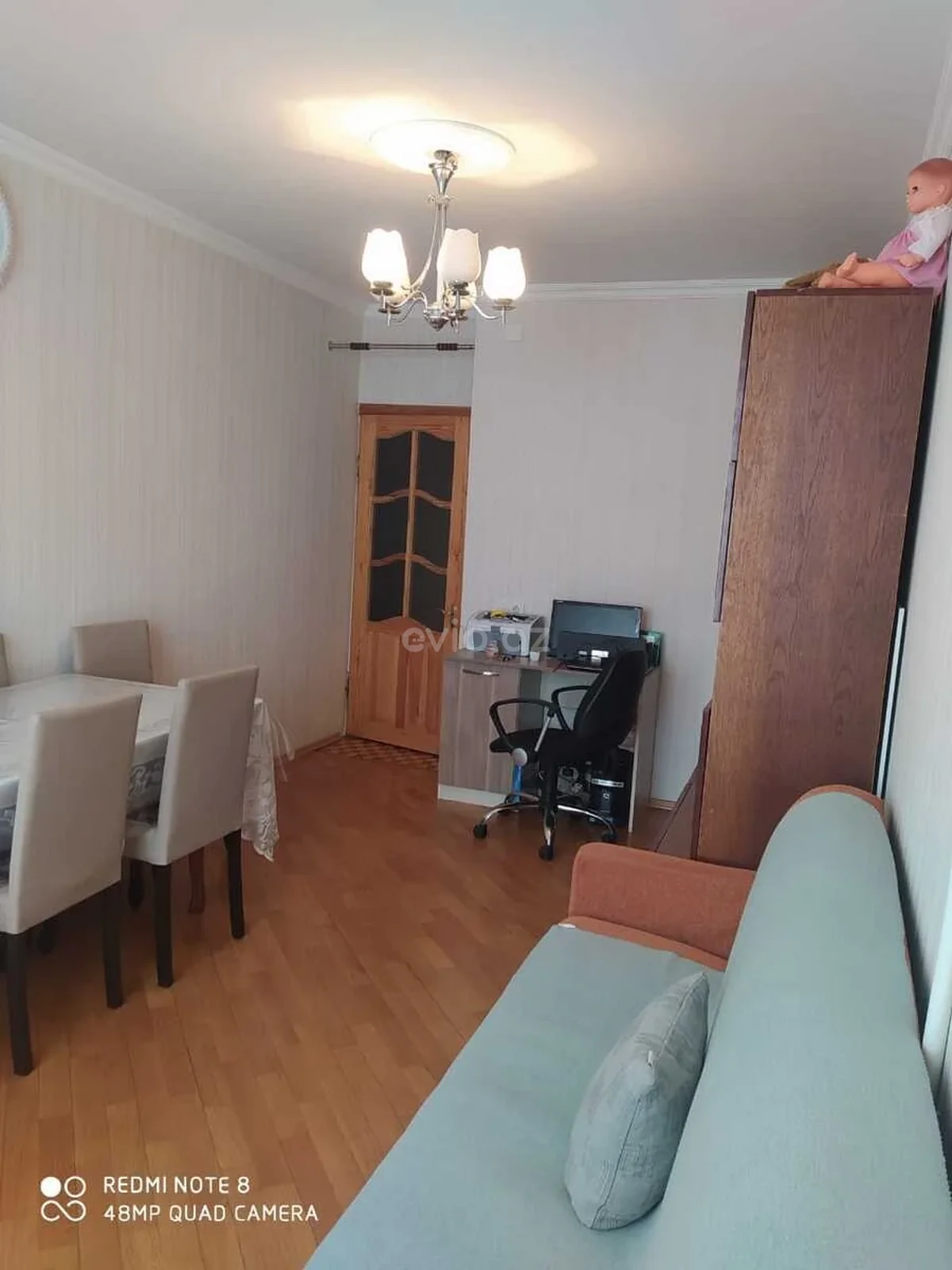 3 otaqlı orta təmirli mənzil satılır Həzi Aslanov qəsəbəsində — Mənzil, Bakı (3)