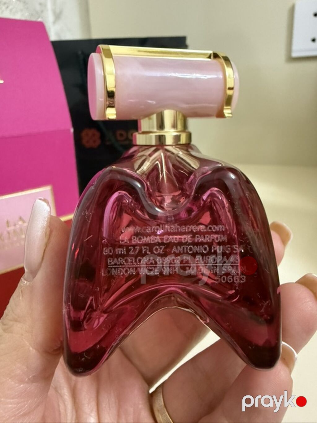 Carolina Herrera “La Bomba” Eau de Parfum – 80 ml (2.7 fl oz) - Növ — Ətir, Bakı (6)