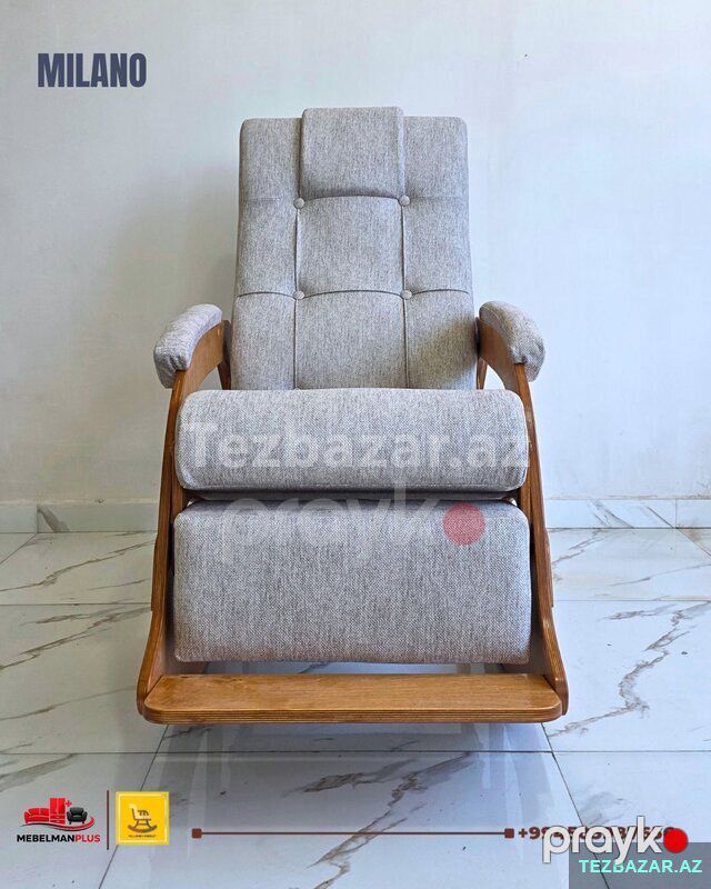 Açılan Kreslo kaçalka Milano Kreditlə — Mebel, Bakı (6)