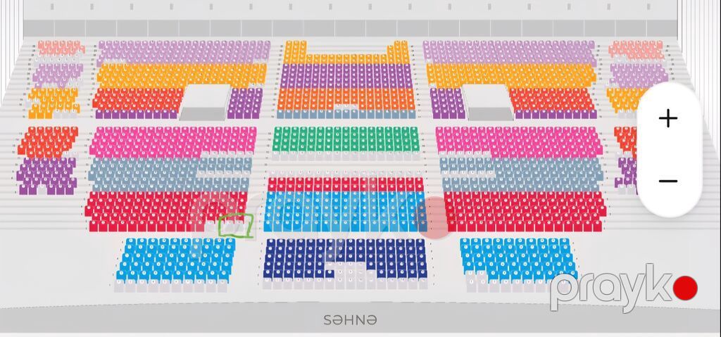 Ziynet Sali konsertinə 2 bilet – B sektor, 1-ci sıra – endirimli 31 — Şəxsi əşyalar, Bakı (2)