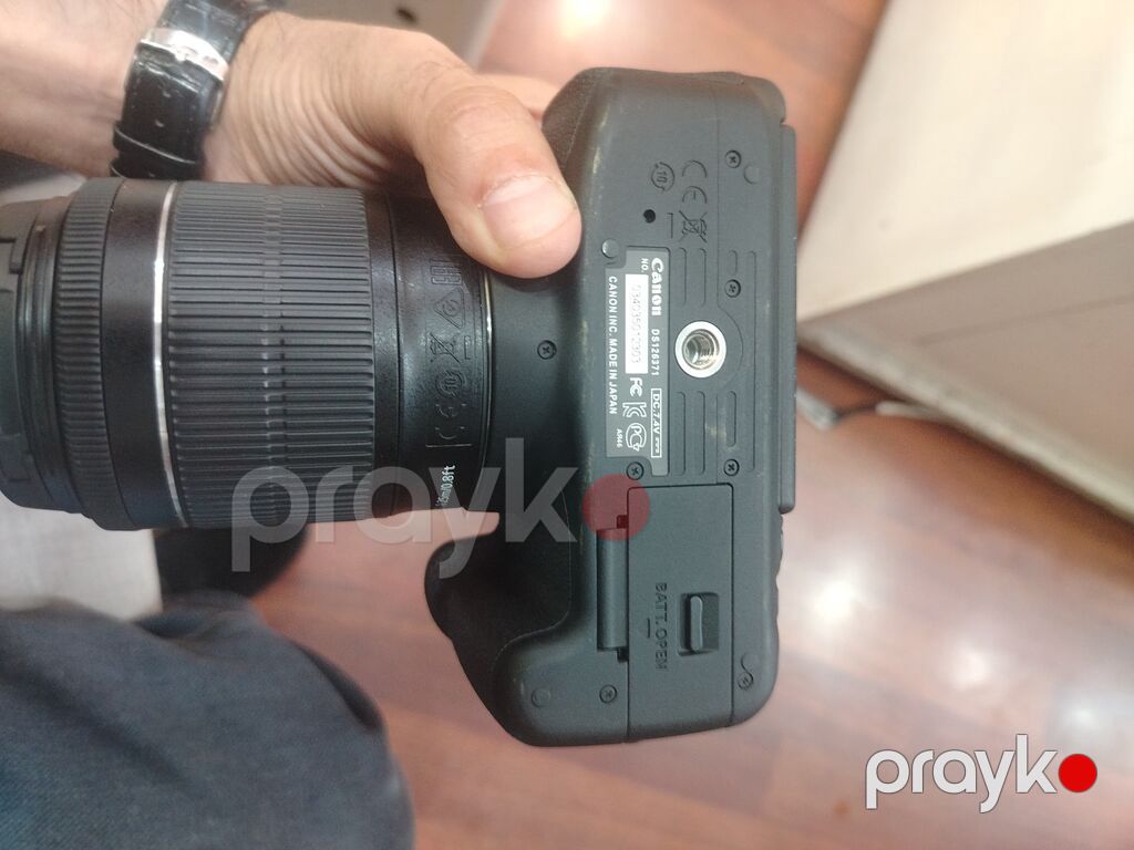 Canon EOS 700D Dslr fotoaparat + Canon EF-S 18-55mm IS II obyektiv — Fotoaparat, Bakı (7)