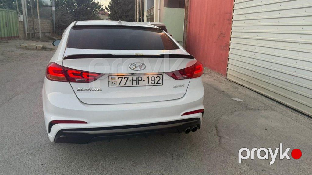 Hyundai Elantra, 1.6 L, 2017 il, 168 981 km — Avtomobillər, Bakı (7)