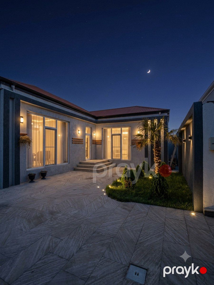 Satılır 4 otaqlı həyət evi/bağ evi 170 m² — Ev, villa, Bakı (2)
