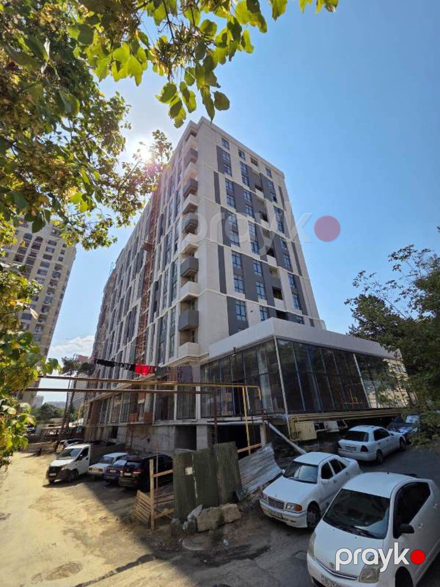 1-otaqlı yeni tikili, A.M.Şərfzadə küç., 50 m² — Mənzil, Bakı (2)