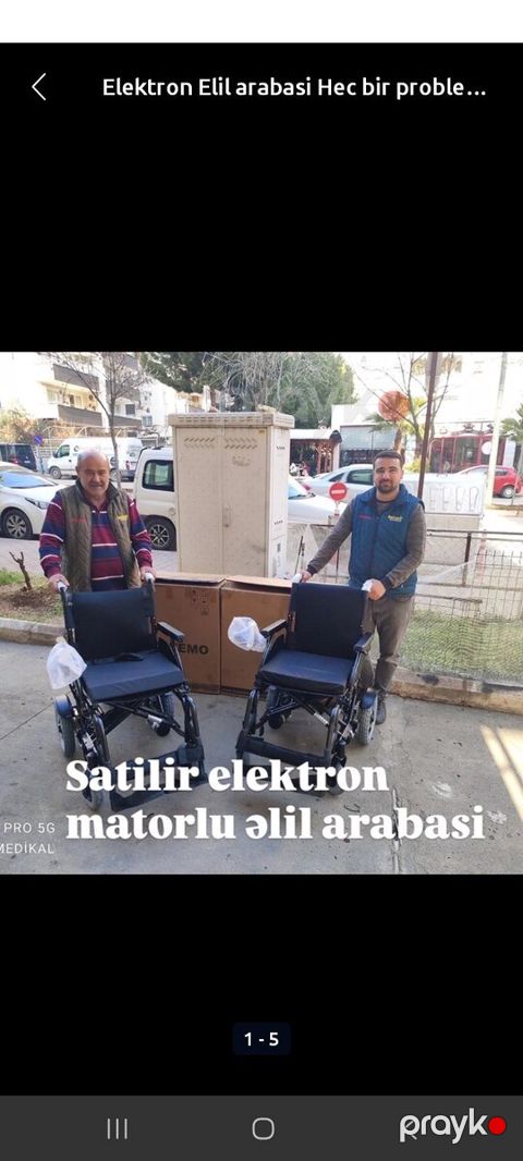 Əlil arabaları — Bakı