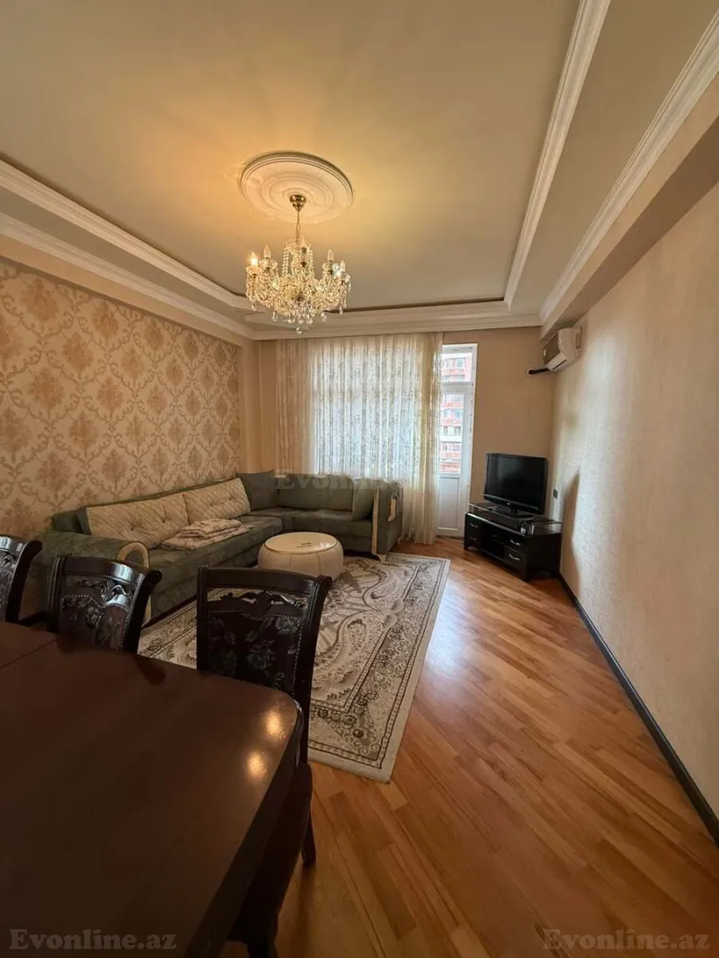 Kirayə verilir 3 otaqlı Mənzil Yeni tikili 125 m² Bakı, Nəsimi r., Nizami m — Bakı