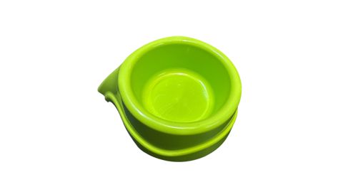 Kasa Lepus İt və pişiklər üçün Tək Dairəvi Plastik 130x130 mm Açıq yaşıl — Bakı