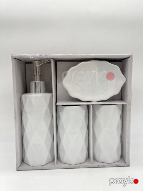 Hamam otağı dəsti L82, keramika, 4 parça — Bakı