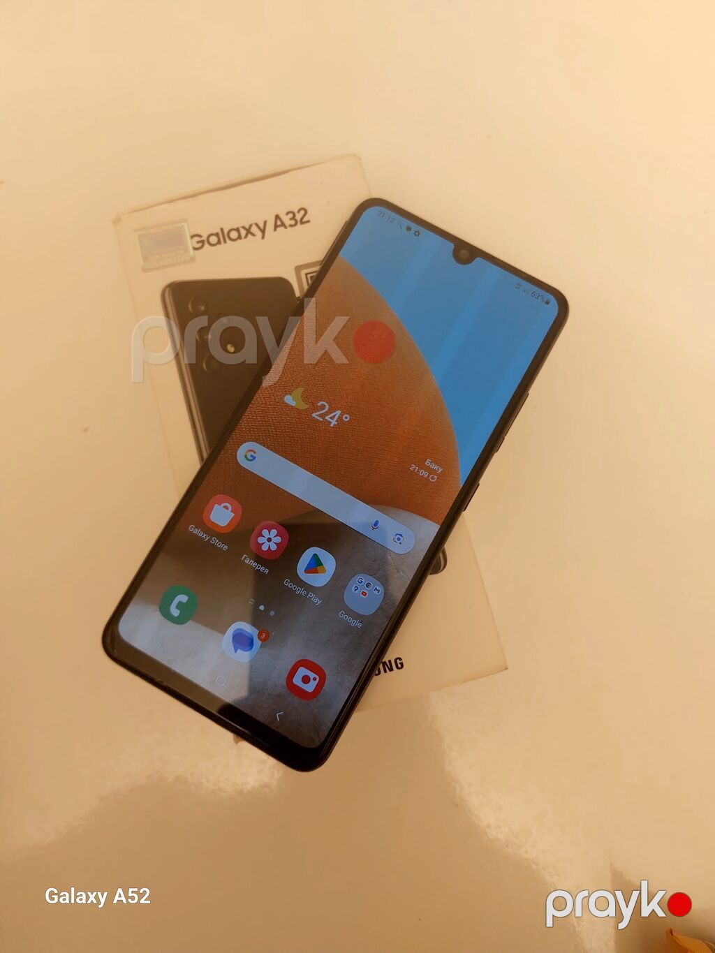 Samsung Galaxy A32, 128 GB, rəng - Qara — Samsung, Fatmayı (2)