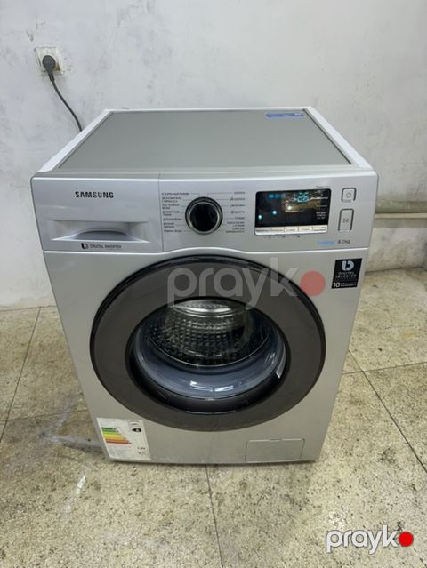 Samsung 8 KG ideal vəziyyətdə heç bir problemi yoxdur tam səssiz — Bakı