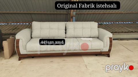 Mebel: 3 nəfərlik divan İstehsal: Original fabrik istehsalı (şəkildə — Mehdiabad