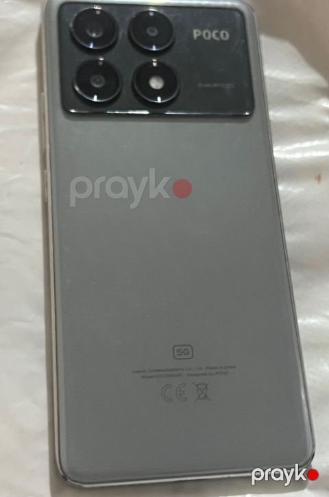 Poco X6 Pro, 512 GB, rəng - Boz, Barmaq izi — Bakı
