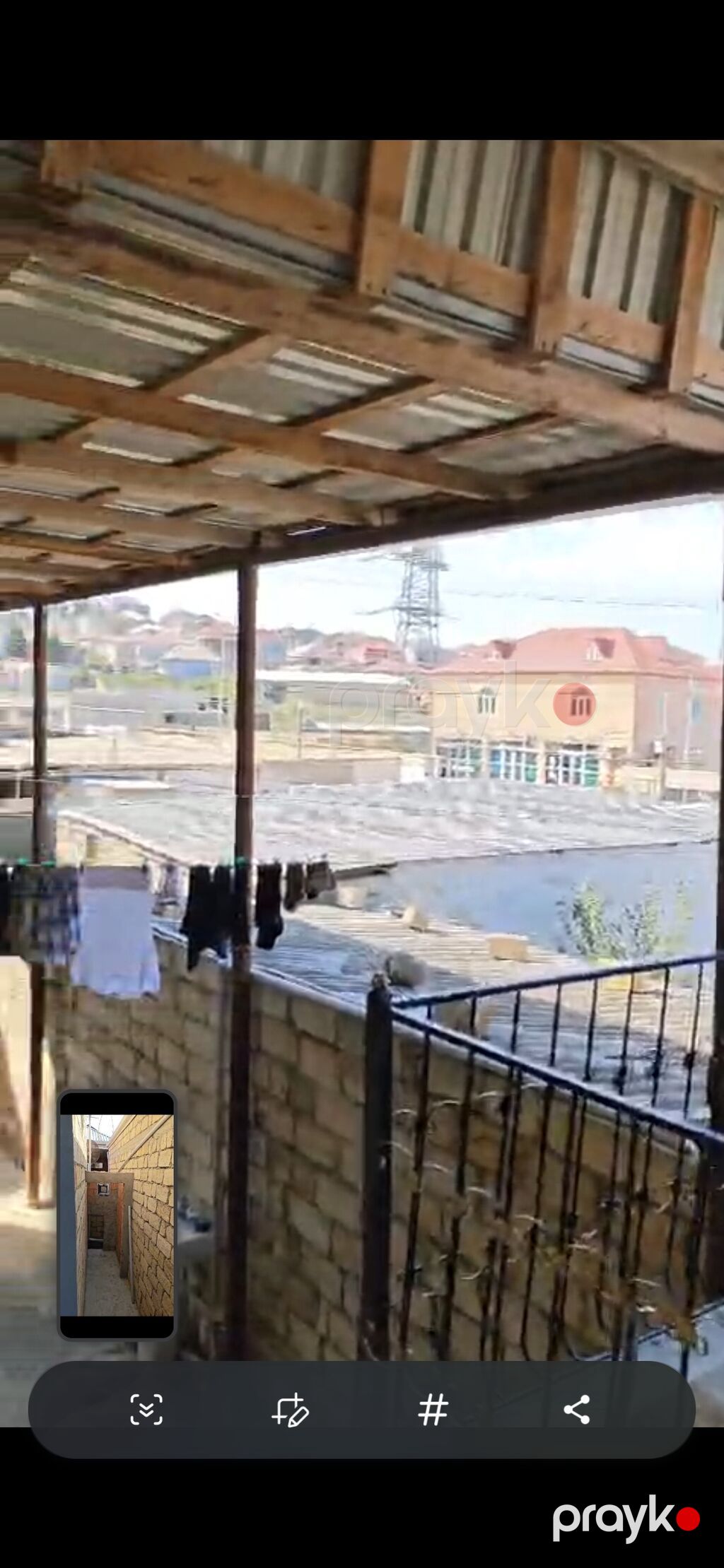 Hokmelide 3 sotun ustunde 110 kv heyet evi satilir yoldan 15 — Ev, villa, Bakı (7)