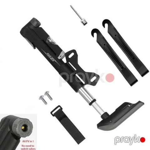 Velosiped üçün əl nasosu Giyo Bikesport 114, manometrlə — Bakı