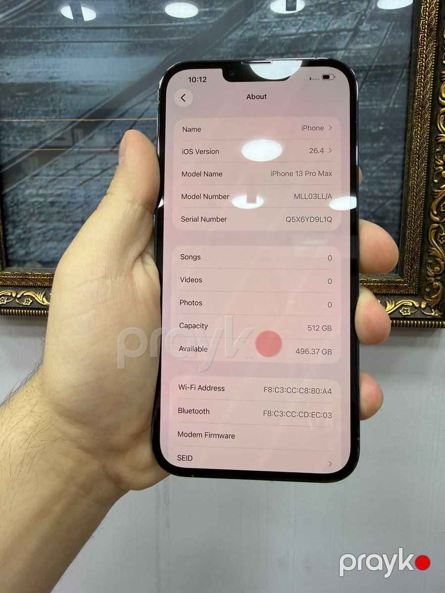 Apple iPhone 13 Pro Max Sierra Blue 512GB/6GB — Smartfonlar, Bakı (2)