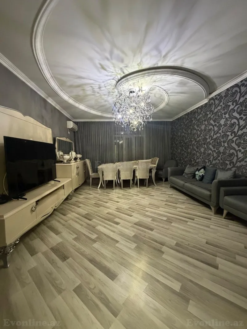 Satılır 3 otaqlı Mənzil Yeni tikili 115 m² Bakı, Xətai r., Həzi Aslanov m., Həzi Aslanov — Mənzil, Bakı (8)