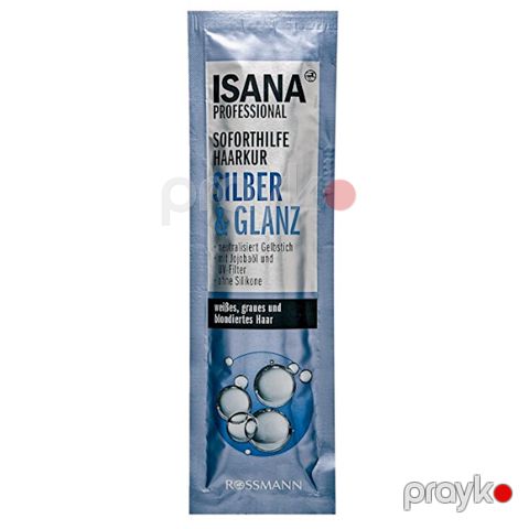 Saçlar üçün maska Isana Professional Silver & Glanz 20 ml — Bakı