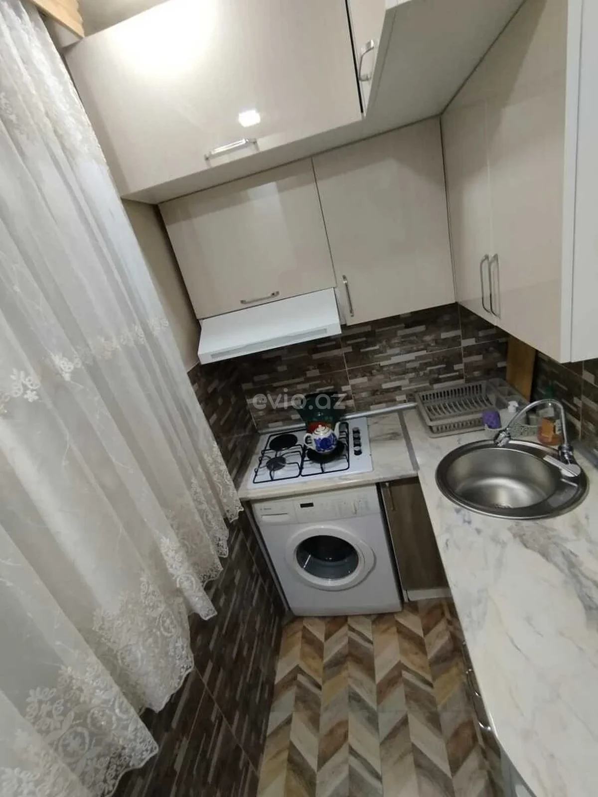 2 otaqlı tam təmirli mənzil satılır Xırdalanda — Mənzil, Abşeron (8)
