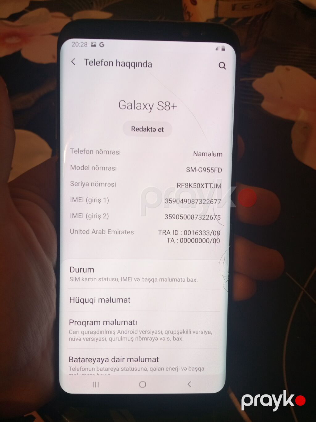 Samsung Galaxy S8 Plus, 64 GB, rəng - Qara, İki sim kartlı — Samsung, Bakı (3)