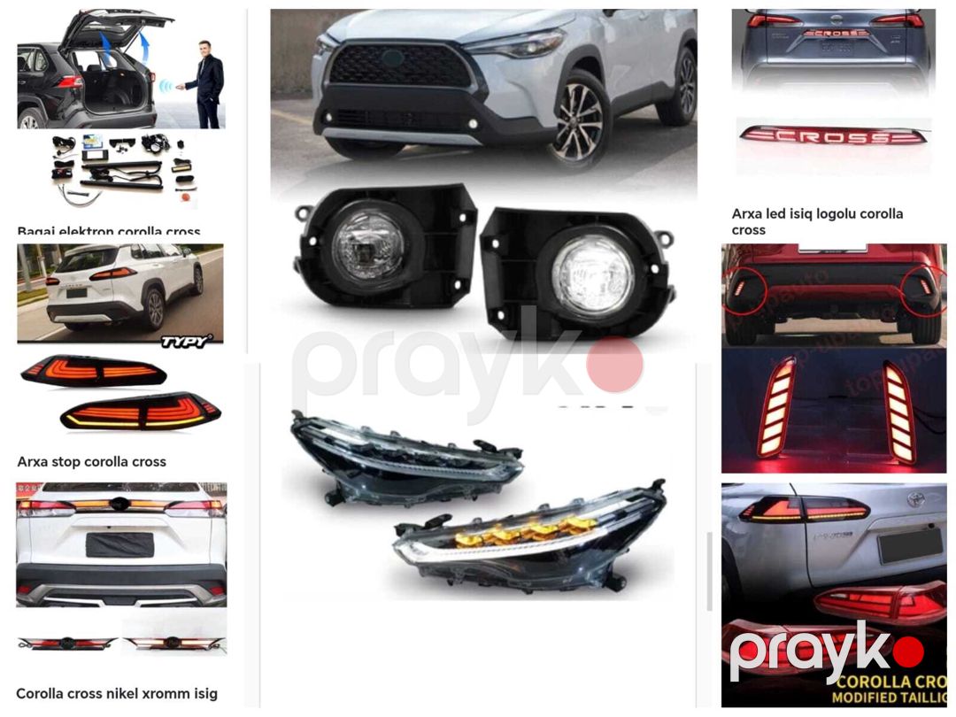Toyota Corolla Cross aksesuarları — Ehtiyat hissələri və aksesuarlar, Bakı (2)