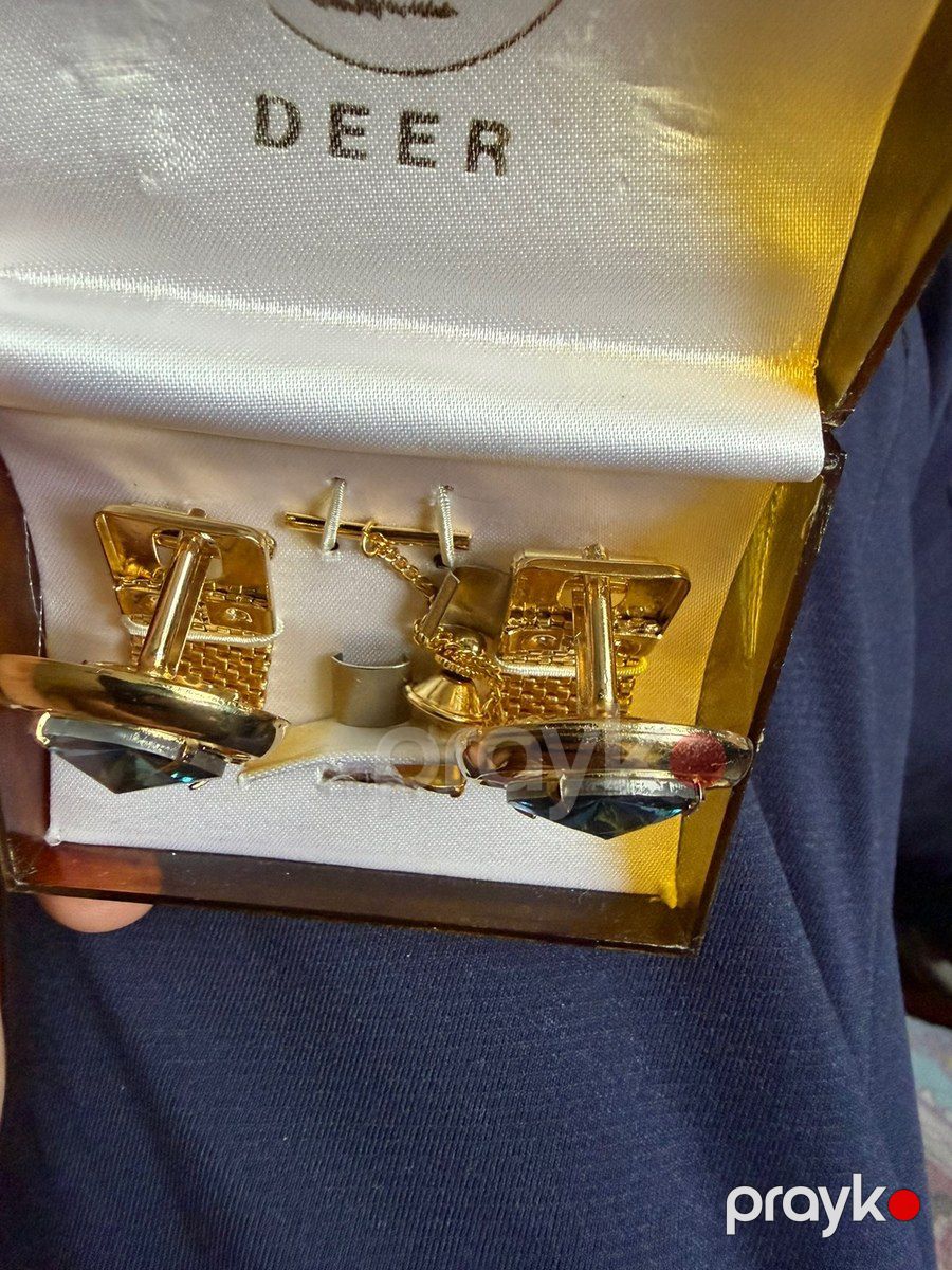 Qol düymələri Deer CuffLinks 1970 — Şəxsi əşyalar, Bakı (2)