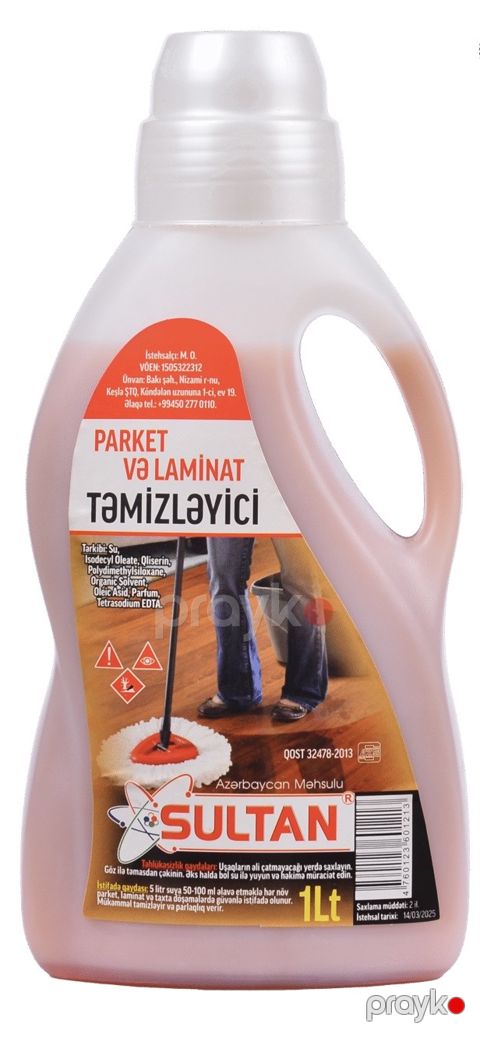 Döşəmə yuma üçün vasitə Sultan, 1 L — Bakı