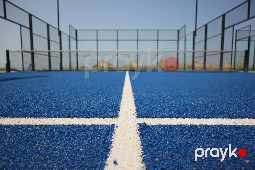 Padel tennis kortu – Süni ot, işıqlandırma — Aparatların təmiri və quraşdırılması, Bakı (10)