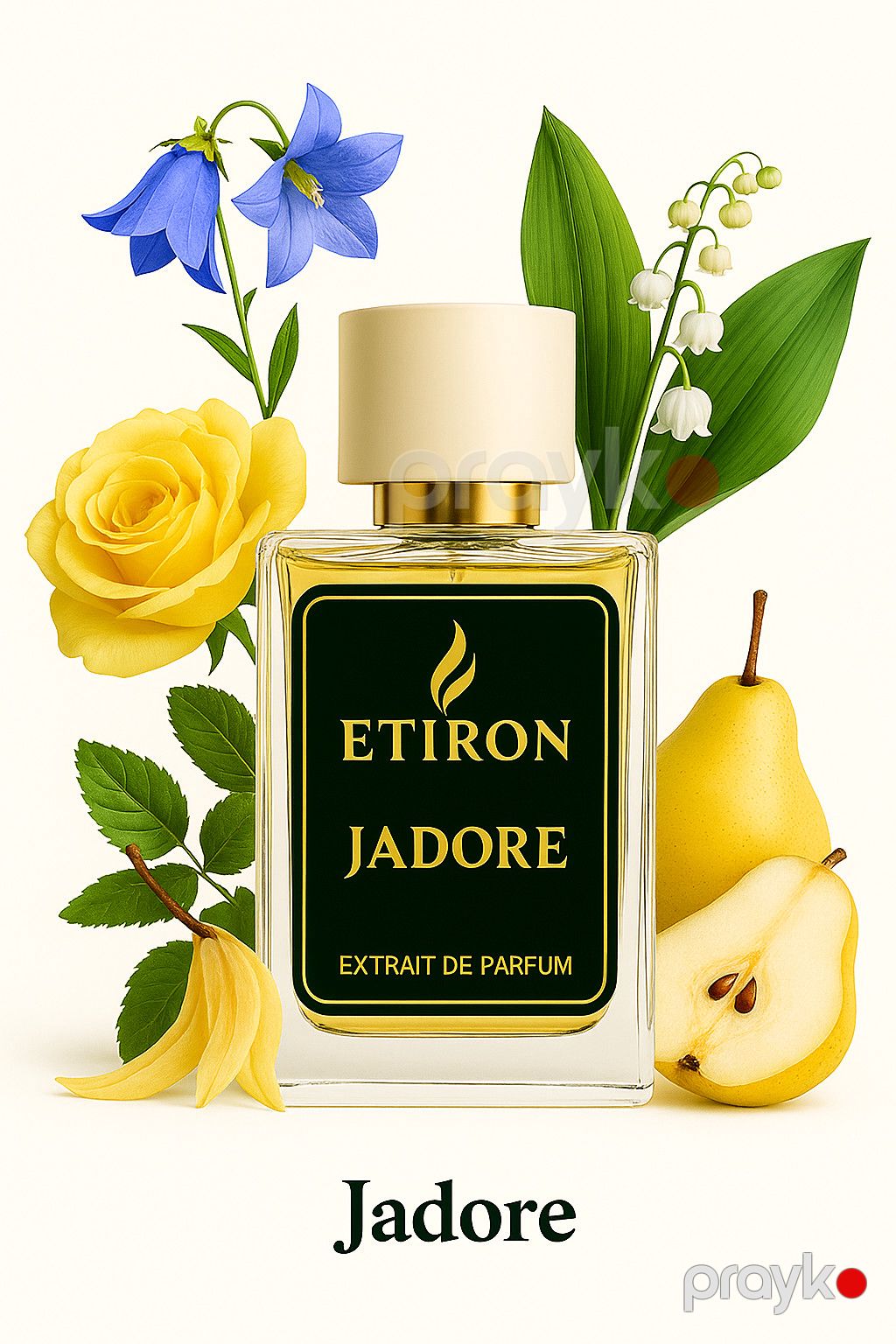 Parfüm Etiron JAdore gül meyvəli 55 ml — Mallar, Bakı (2)