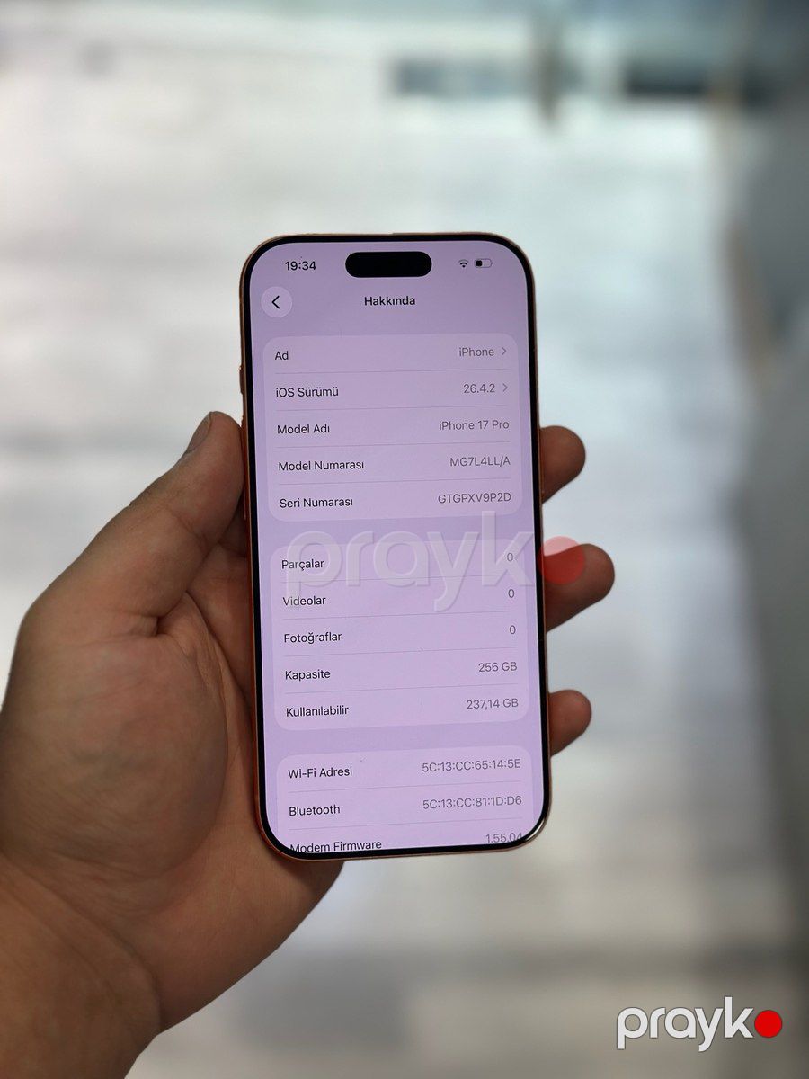 Apple iPhone 17 Pro Cosmic Orange 256GB/12GB — Smartfonlar, Bakı (4)