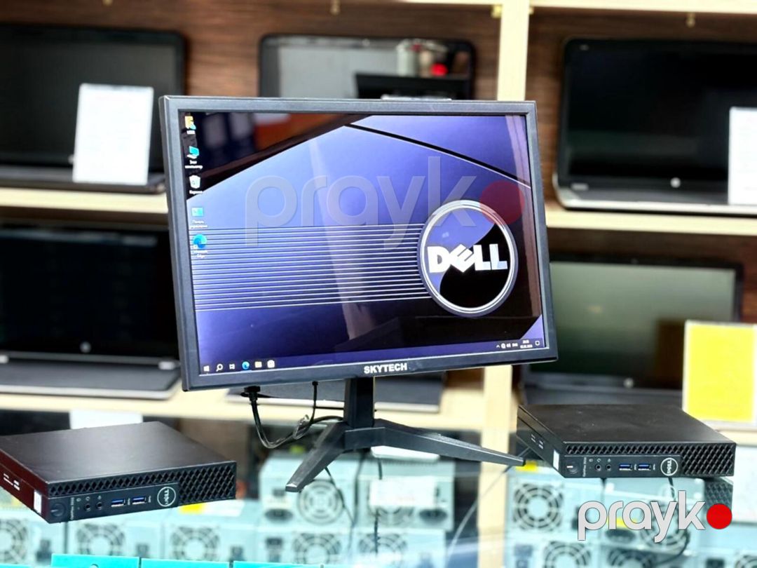 Dell OptiPlex 3050 Mini PC Skytech 19 monitor dəsti — Kompüterlər və noutbuklar, Bakı (2)