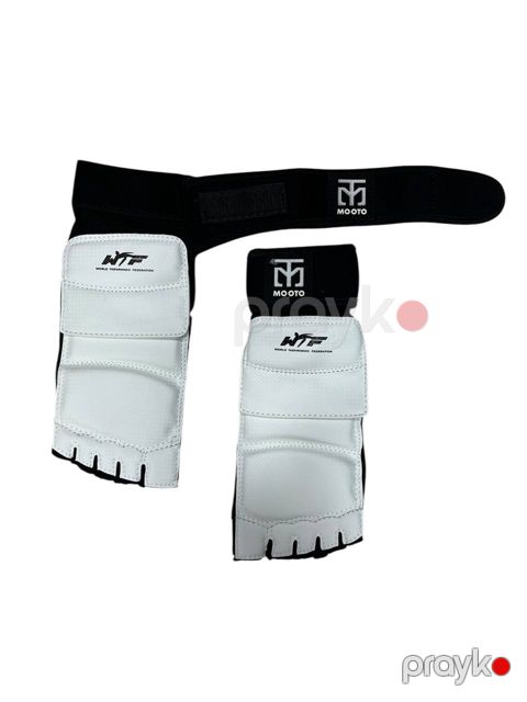 Taekvondo üçün futlar, ağ, ölçü L — Bakı