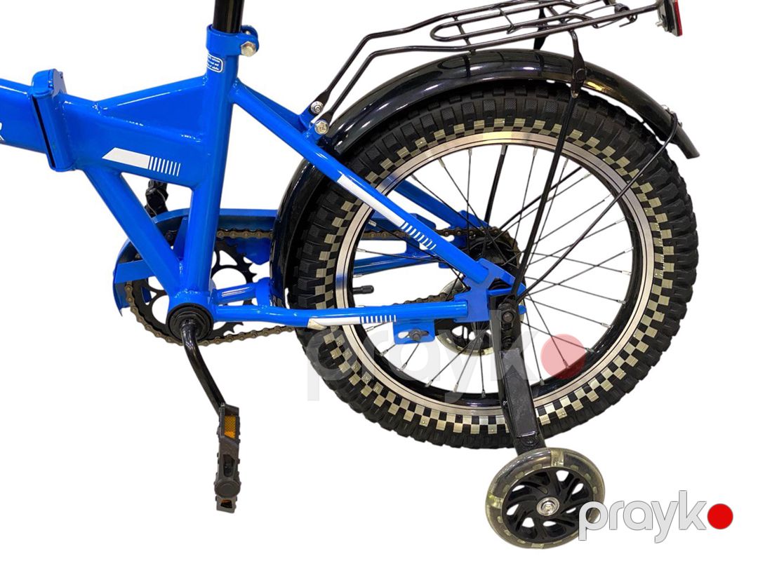 Qatlanan velosiped Stels 16", göy — Velosipedlər, Bakı (3)