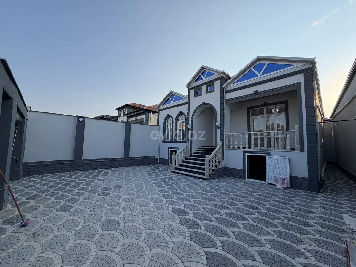 4 otaqlı həyət evi satılır Zabrat qəsəbəsində — Bakı