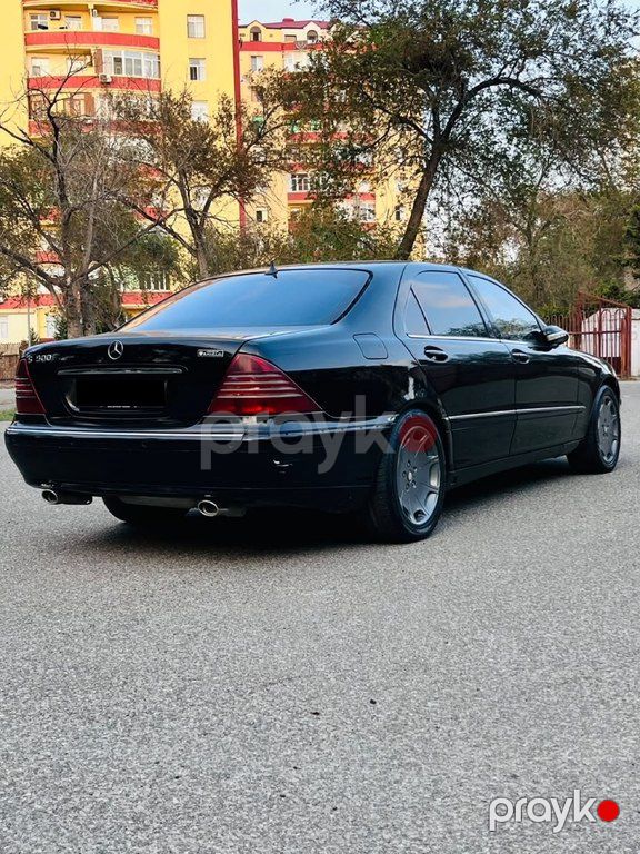 Mercedes S 500, 5.0 L, 2001 il, 500 000 km — Avtomobillər, Sumqayıt (3)