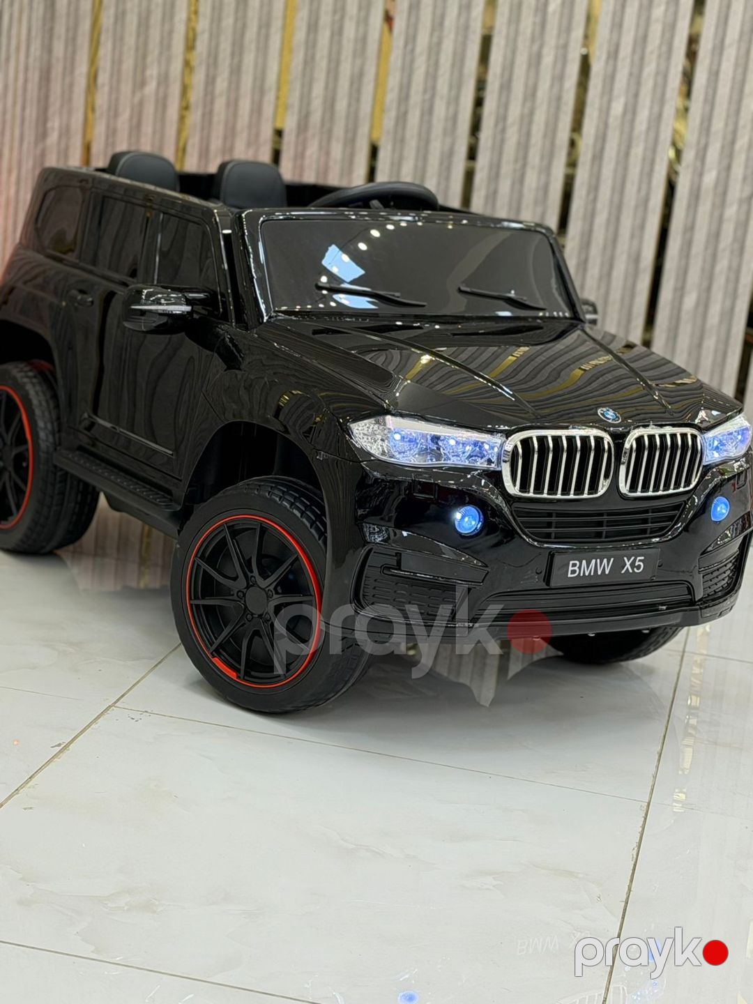 Uşaq elektrik avtomobili BMW X5, qara, 3-8 yaş — Mallar, Bakı (2)