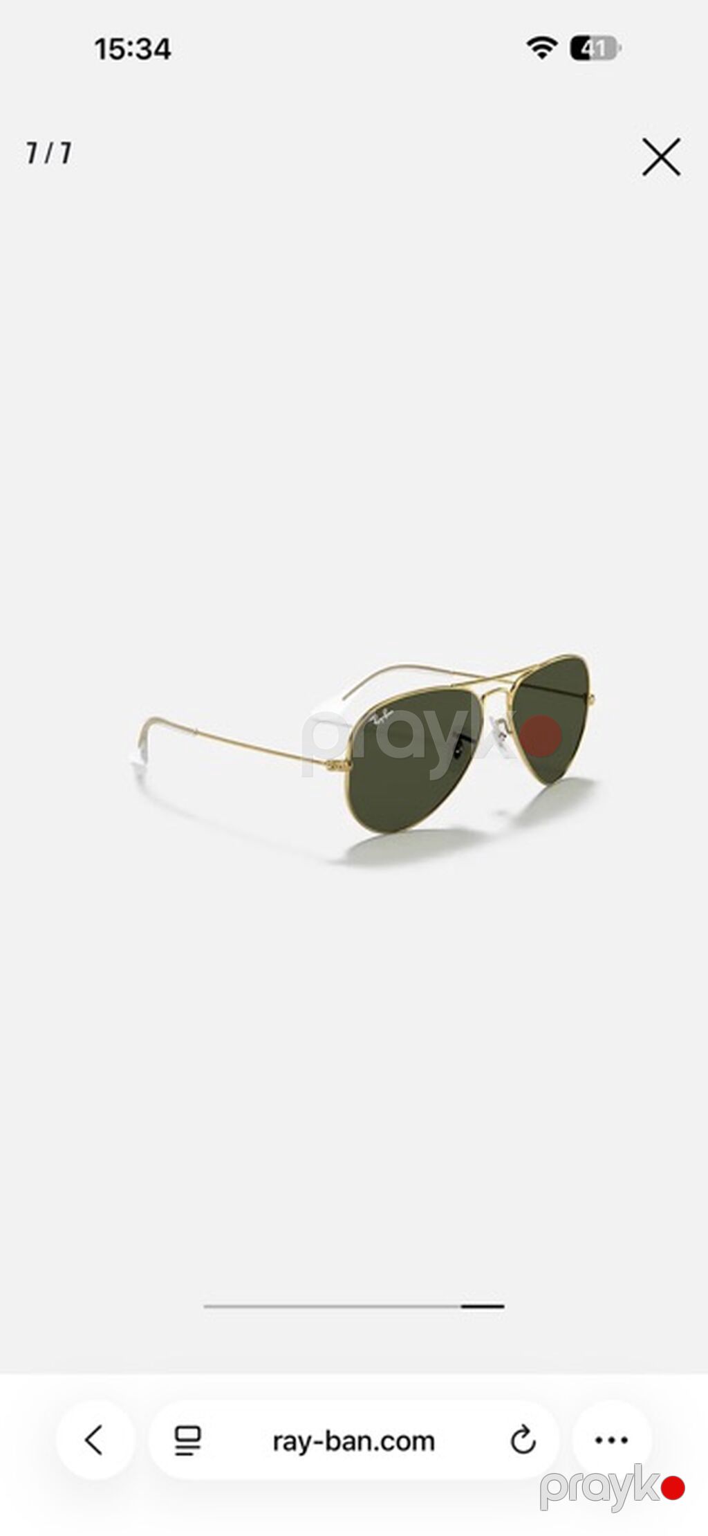 Gün eynəyi, Ray-Ban, İşlənmiş — Eynəklər və aksesuarları, Bakı (3)