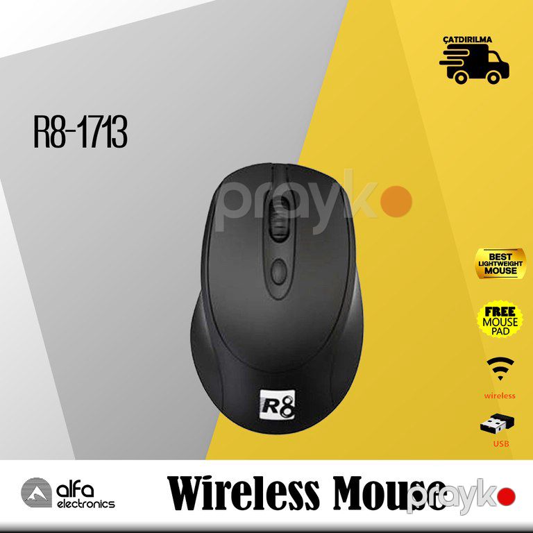 Wireless Mouse - R8 1713 — Periferik cihazlar, Bakı (3)