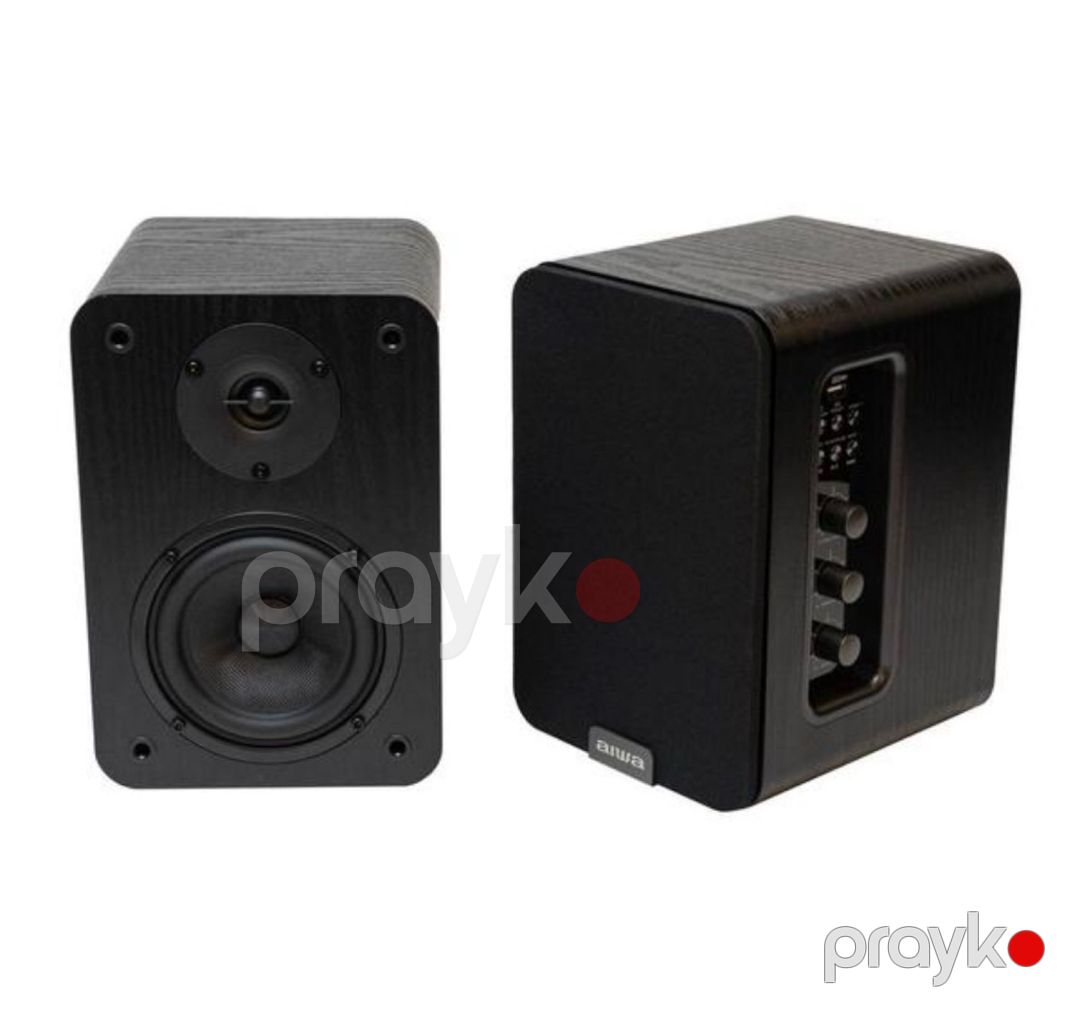 Aıwa ASP-A200BK Active BookShelf Speaker Pair — Səs texnikası, Bakı (7)
