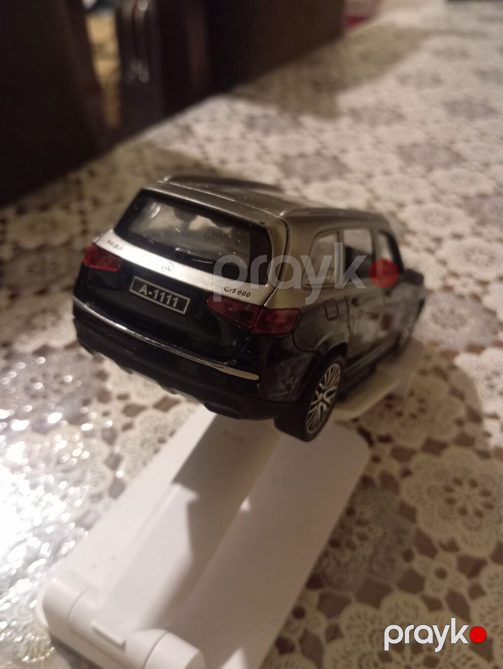 Metal model avtomobil – Mercedes‑Maybach GLS 600 maketi - Miqyas — Modellar, Digah (2)